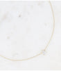Collar cristal gota dorado blanco bohm paris 1