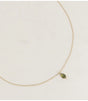 Collar cristal gota verde oscuro bohm paris 1
