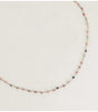 Collar fino piedras naturales agata multi rouge bohm paris 1