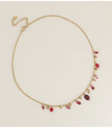 Collar piedras naturales burdeos bohm paris 2