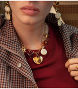 Collar mystra charms dorado bohm paris 2