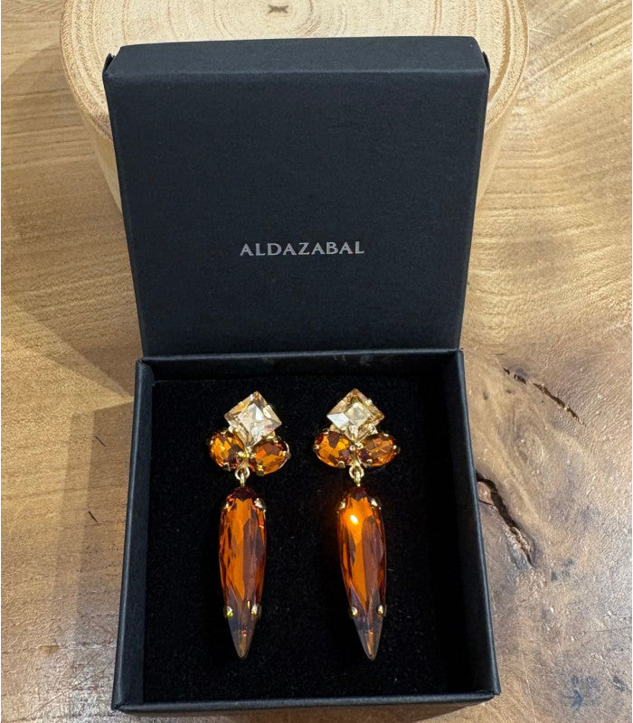 Pendiente iris amber aldazabal joyas 1