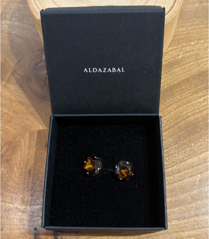 Pendiente lucia cacao aldazabal joyas 1
