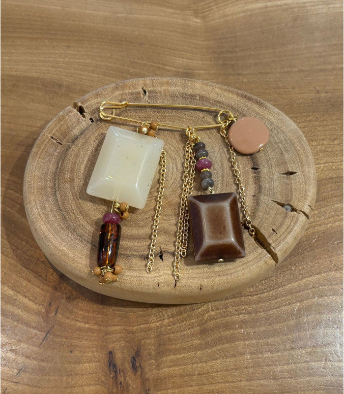 Broche zara sand aldazabal joyas 1