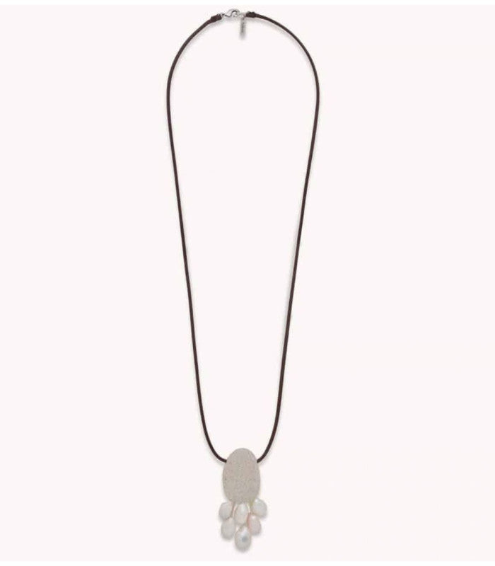 Collar bora bora perlas barrocas nature bijoux 1