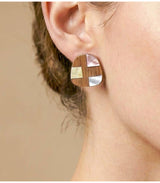 Pendiente kamakura bambu y nacar nature bijoux 2