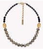 Collar kinshasa jaspe dalmata nature bijoux 1