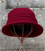 Sombrero amelie burdeos rabionek 1