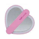 Espejo de corazon con luz kpop top model 1