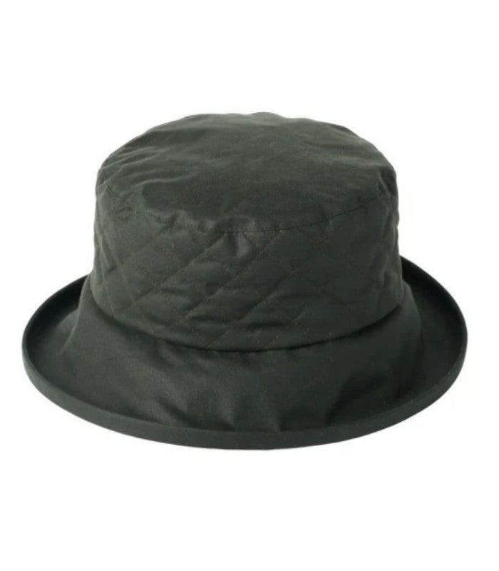 Sombrero lluvia wax lady olive failsworth 1