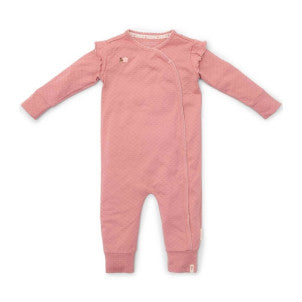 Pijama bebe rosa rubor fairy garden 6-9 meses little dutch 1