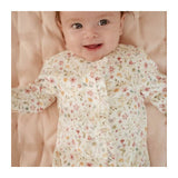 Pijama bebe blancofairy garden 4-6 meses little dutch 1
