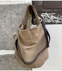 Bolso canvas grande beige skandal 1