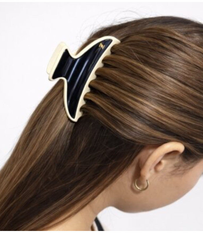Pinza de pelo pinz venezia shiny black 2