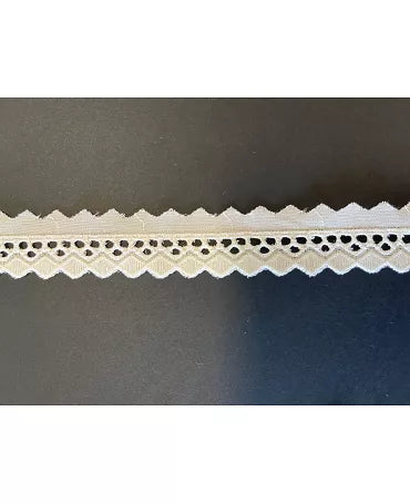 PUNTILLA BORDADO 15 mm Beig 1