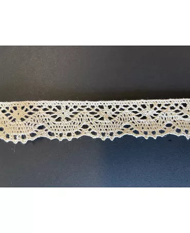 PUNTILLA BOLILLO 30 mm Beig 1
