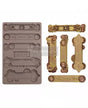 Molde PRIMA Tiradores 3 Steampunk Plates 12,5x20cm 1