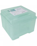 CAJA almacenaje MINT 21x22x16cm 6ud (3 mint+3 transp.) 1