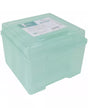 CAJA almacenaje MINT 21x22x16cm 6ud (3 mint+3 transp.) 1