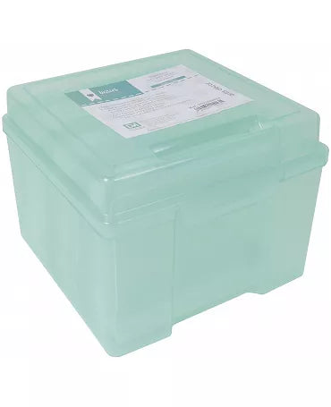 CAJA almacenaje MINT 21x22x16cm 6ud (3 mint+3 transp.) 1