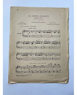 Hoja Partitura Música Antigua OFERTA 12 ud 2