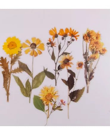 Stickers FLORES AMARILLAS 6 ud 1