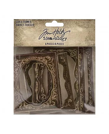 Tim Holtz Idea-ology Curio Frames 6pc 1