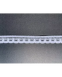 PUNTILLA Bolillo 18 mm Blanco liso y onda 1