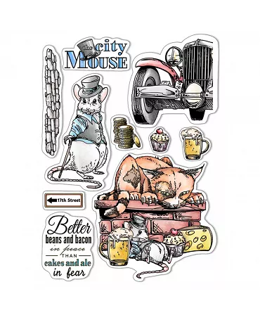Sello silicona CIAO BELLA The City Mouse 1