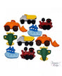 Botones MAQUINARIA OBRA 10pc 1