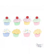 Botones CUP CAKE 8pc 1