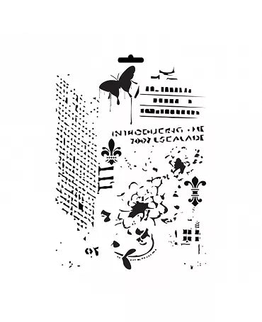 Stencils Cadence 21x30 MIX DE FONDOS 1