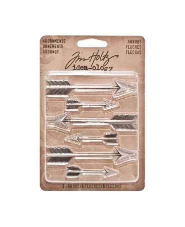 Tim Holtz Idea-ology Flechas Metal 6pc 1