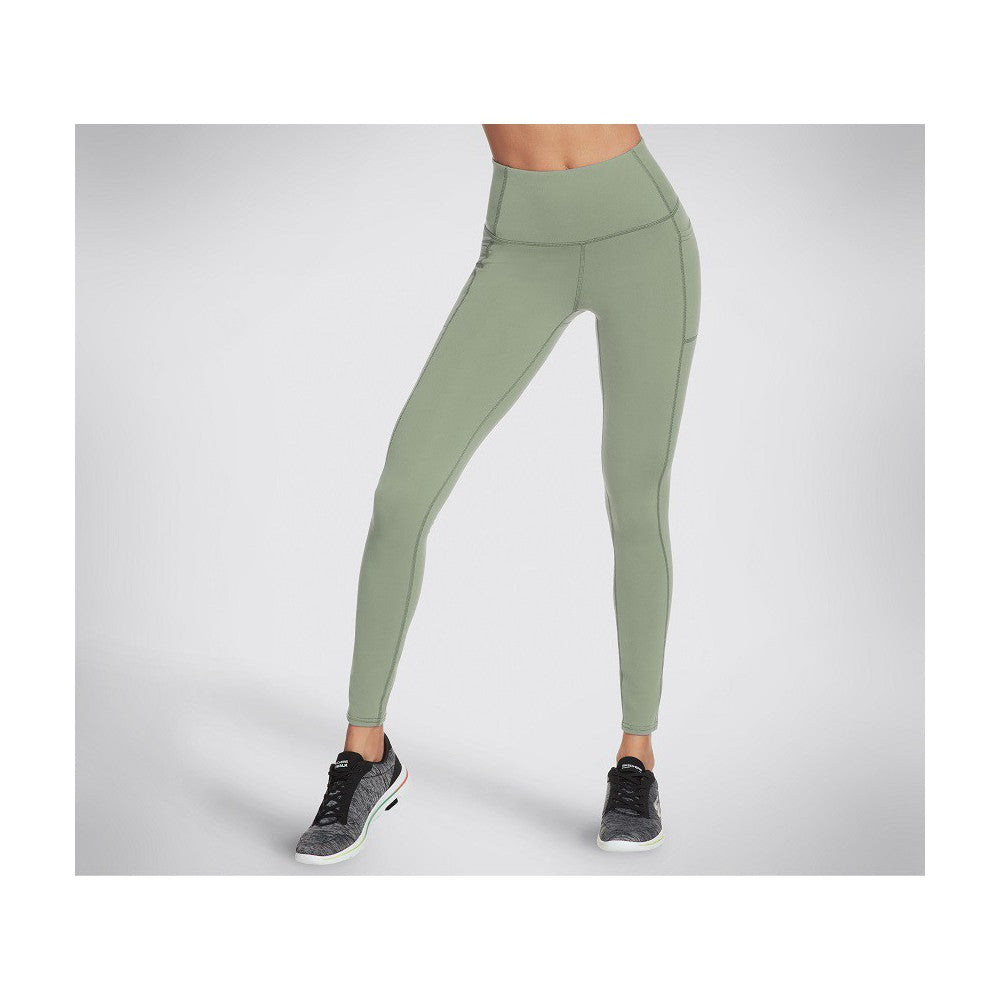 SKECHERS W03LG30B Leggings Verde 1