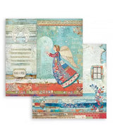 PAPEL SCRAP 30x30 Stamperia Christmas Patchwork 807 2