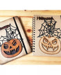 CUADERNO Halloween Kraft + Adornos Halloween 1