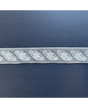 PUNTILLA Bordado 40 mm Flor Margarita Beig 1
