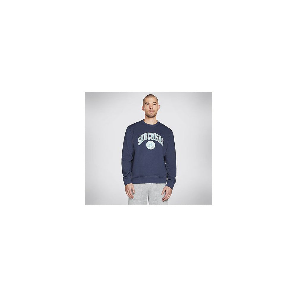 SKECHERS lt54 Sudadera Azul 1