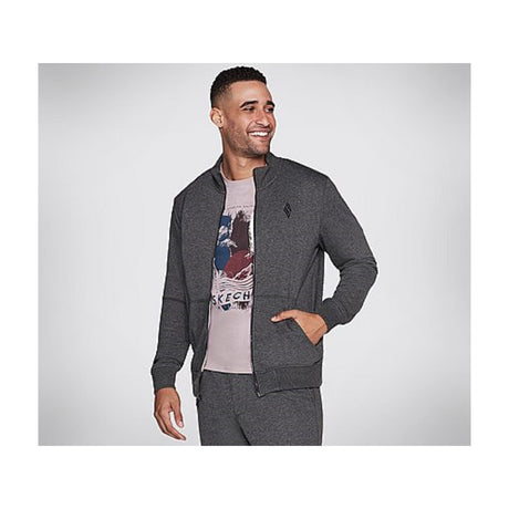 SKECHERS M3JA195 Sudadera Gris 1