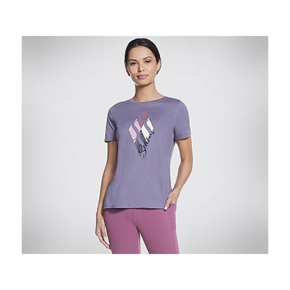 SKECHERS TS7 Camiseta Morado 1