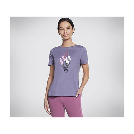 SKECHERS TS7 Camiseta Morado 1