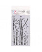 Stencil CIAO BELLA Birch Trees 12,5x20cm 1