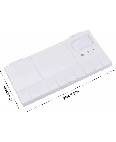 Paleta plástico rectangular 20x10cm 2