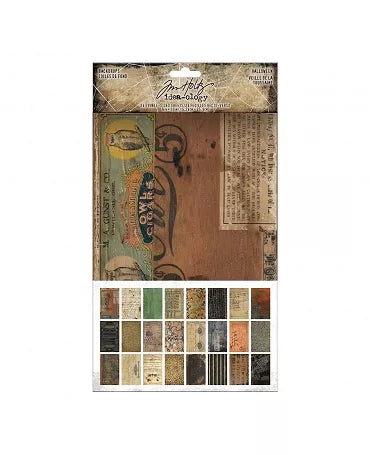 Tim Holtz Idea-ology FONDO DE HALLOWEEN 24ud 1