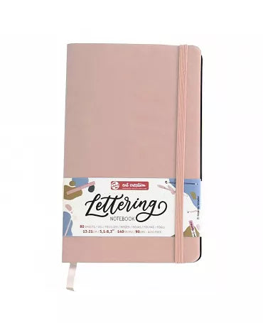 Cuaderno LETTERING ROSA 13x21 1