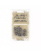Tim Holtz Adornos de copos de nieve 1