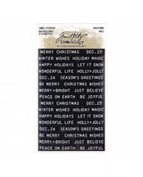 Tim Holtz Idea-ology Christmas Label Stickers 1