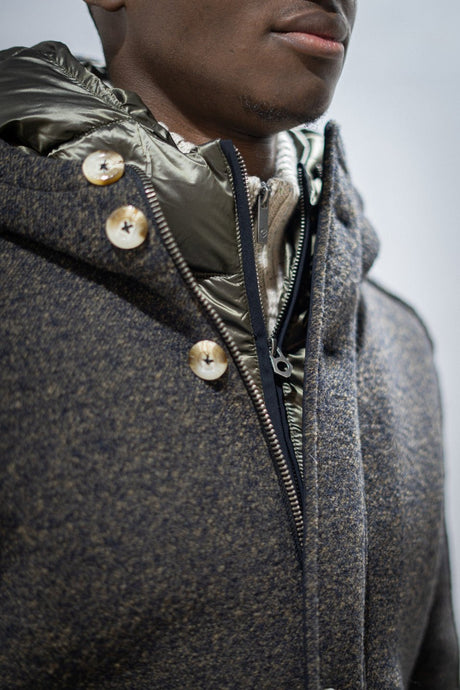 Abrigo marron Freeman Porter - Dendago