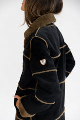 ABRIGO REVERSIBLE NEGRA BMB&CO