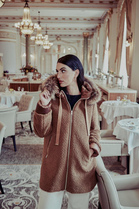 Abrigo rizado Donjaz - Dendago